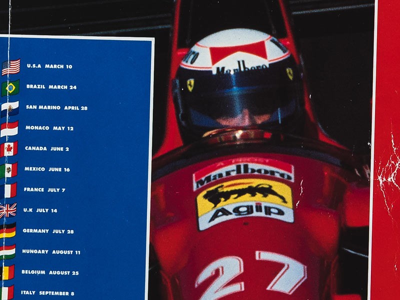 1991 British Grand Prix Programme - Multi-Signed