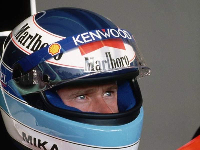 1994 Mika Hakkinen Visor