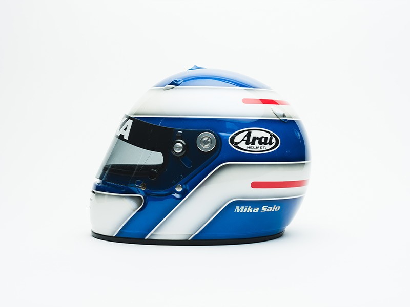 1998 Mika Salo Arrows F1 helmet