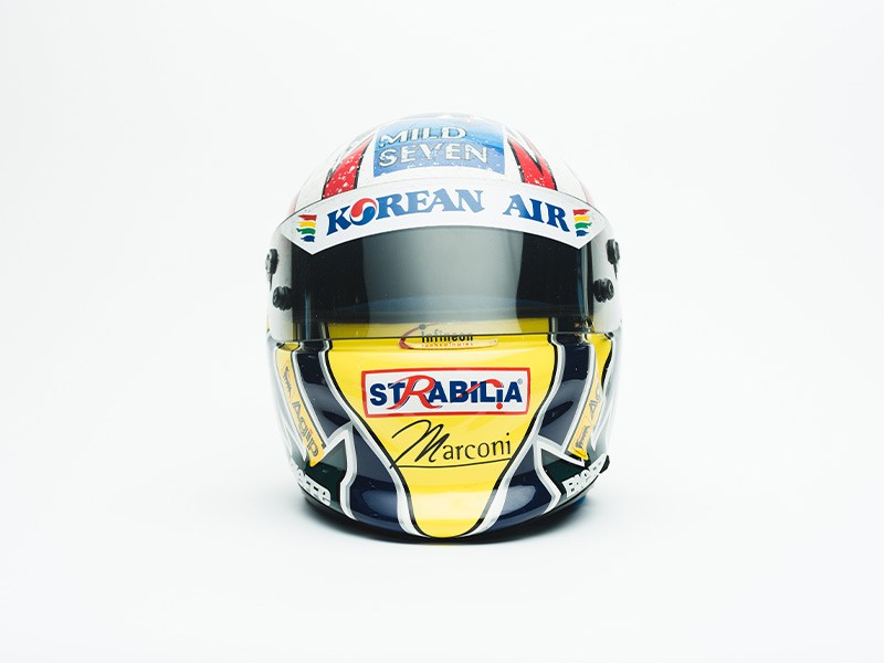2000 Alex Wurz Benetton helmet