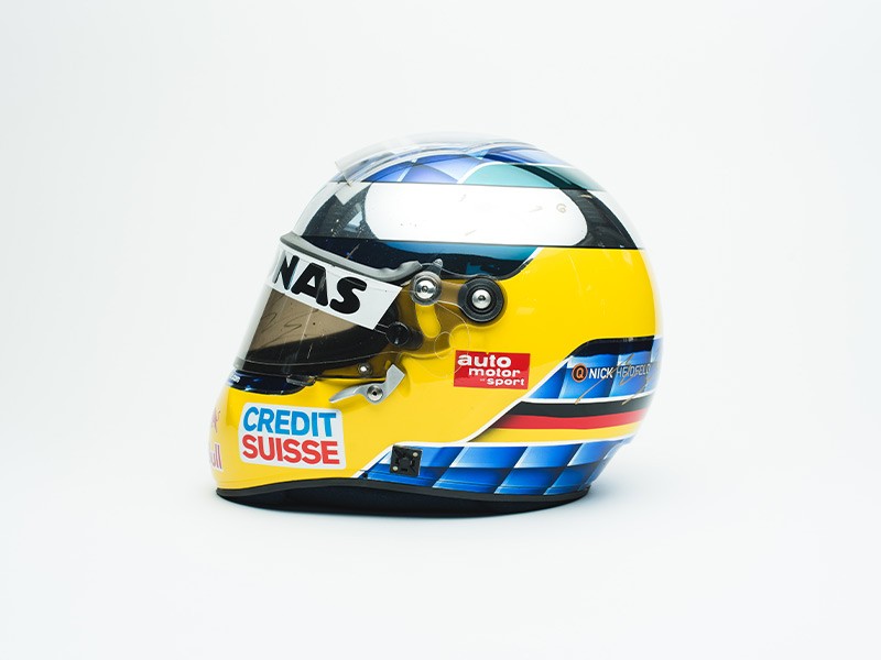 Nick Heidfeld 2002 Sauber F1 helmet