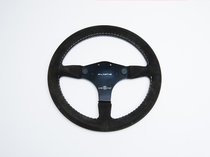 Alain Prost 1987 McLaren MP4 Steering Wheel