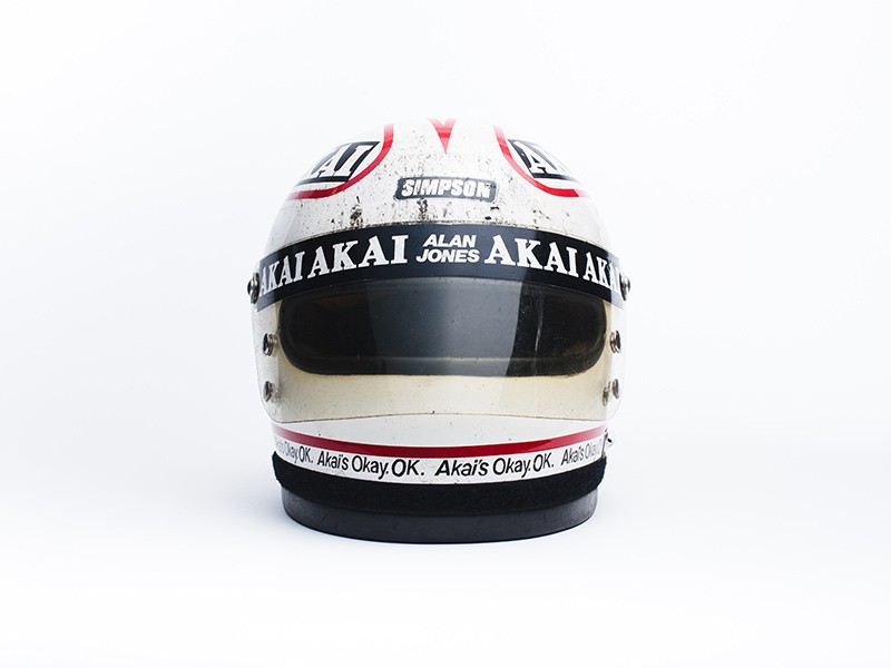 Alan Jones 1979/80 Williams Simpson helmet