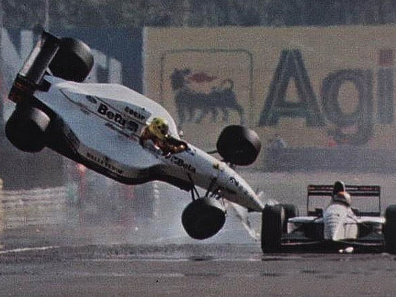 Christian Fittipaldi at Monza, 1993
