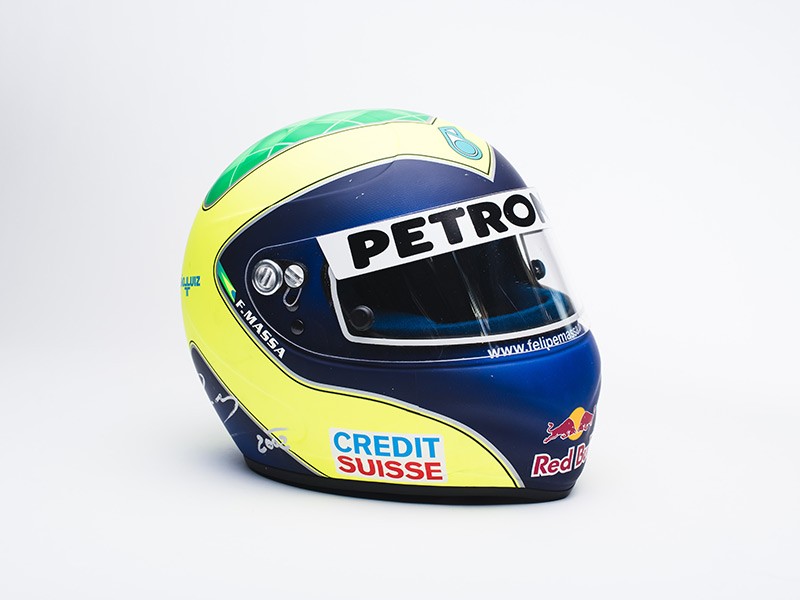 2002 Felipe Massa Sauber F1 helmet