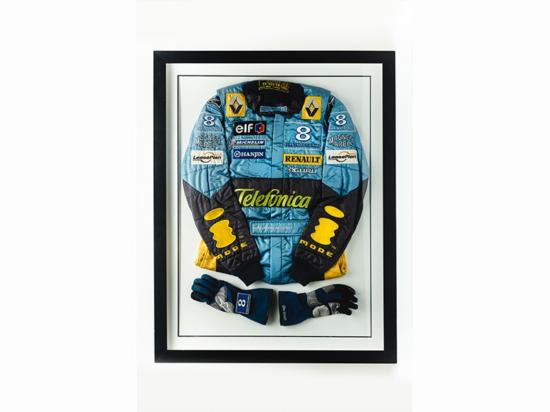 Fernando Alonso 2004 Renault Overalls