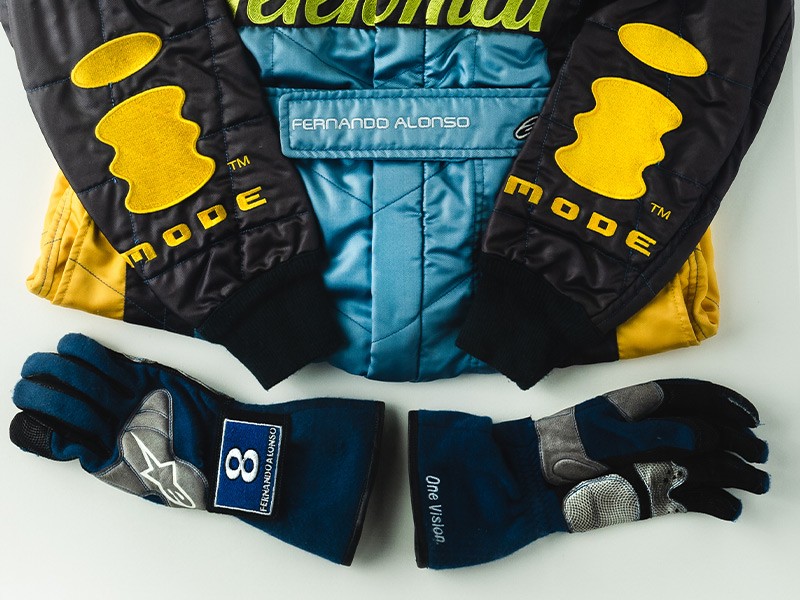 Fernando Alonso 2004 Renault Overalls