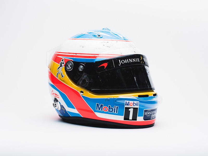 Fernando Alonso 2016 McLaren helmet