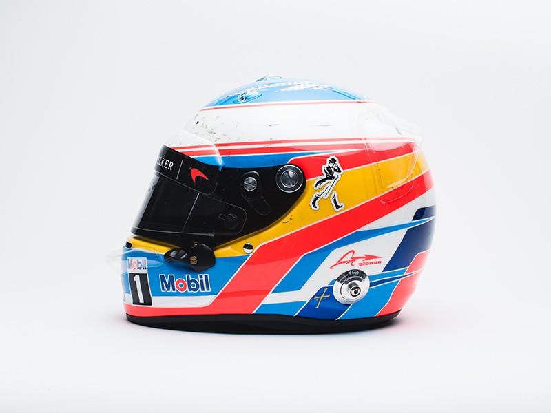 Fernando Alonso 2016 McLaren helmet