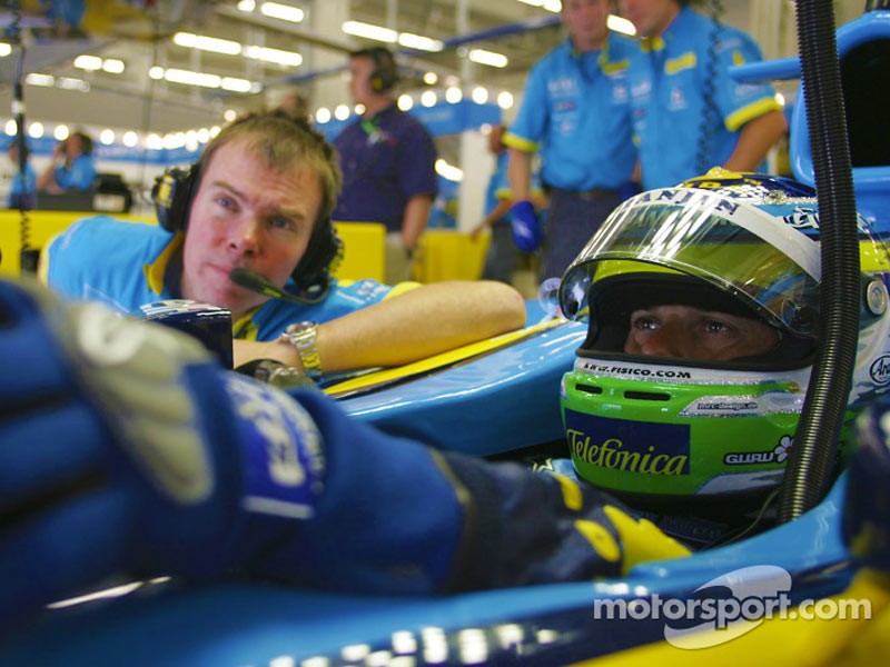Giancarlo Fisichella at the 2005 Turkish Grand Prix