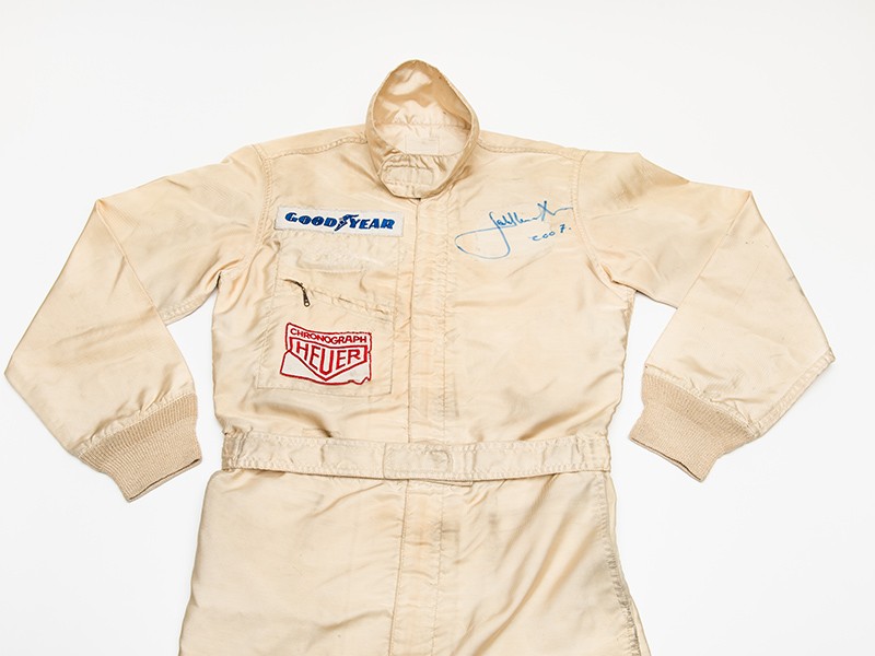 Jacky Ickx Signed Overalls