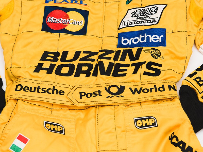 Jarno Trulli 2000 Jordan GP race suit