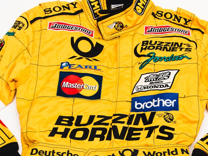 Jarno Trulli 2000 Jordan GP race suit