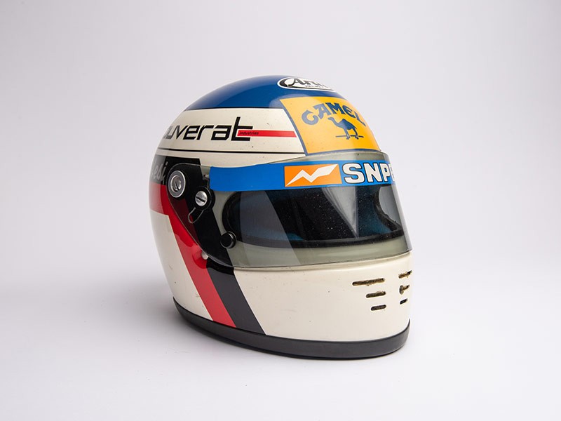 Jean Alesi 1989 helmet