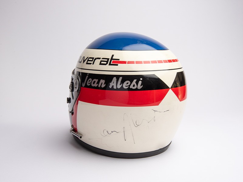 Jean Alesi 1989 helmet