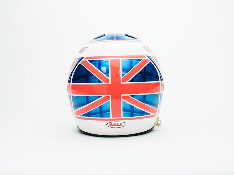 2000 Jenson Button Race Used Williams F1 Helmet
