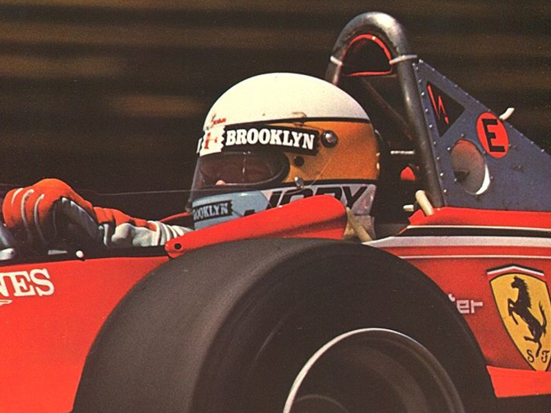 Jody Scheckter racing for Ferrari in 1980