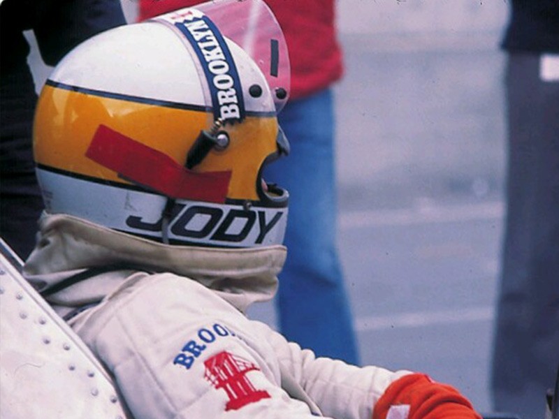 Jody Scheckter racing for Ferrari in 1980