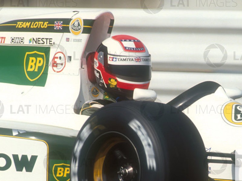 Johnny Herbert 1991 Race Used Lotus F1 Helmet