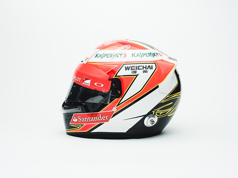 2014 Kimi Raikkonen Scuderia Ferrari Helmet