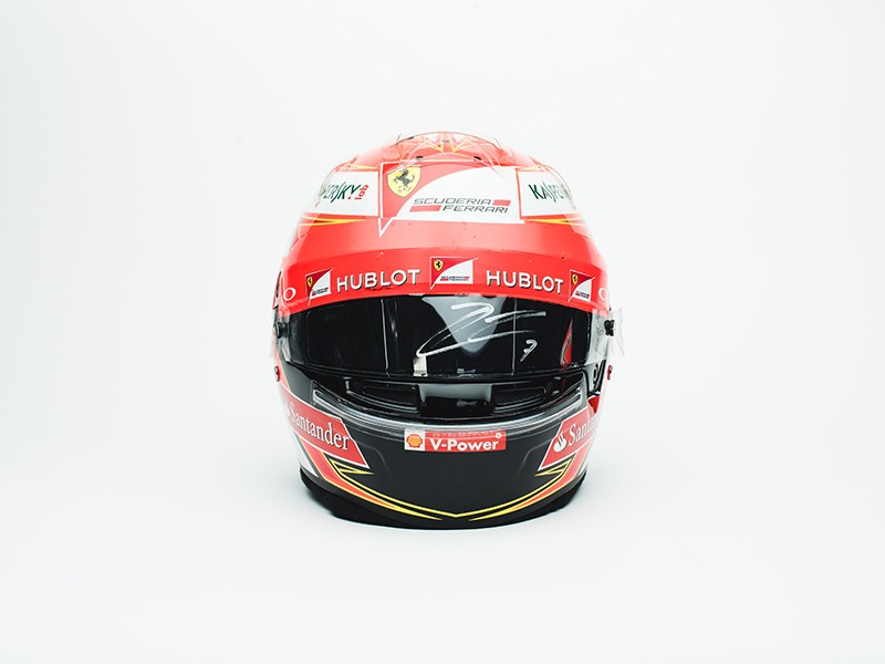 2014 Kimi Raikkonen Scuderia Ferrari Helmet