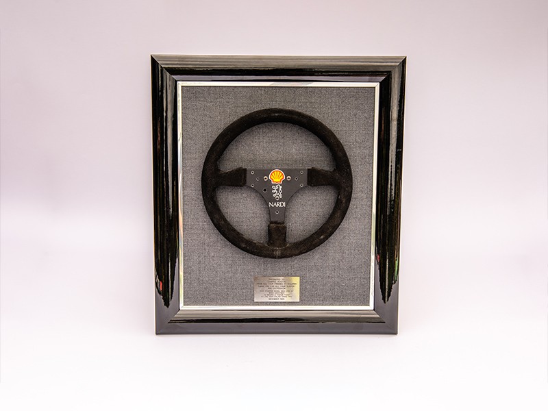 Mika Hakkinen 1994 Italian GP Steering Wheel