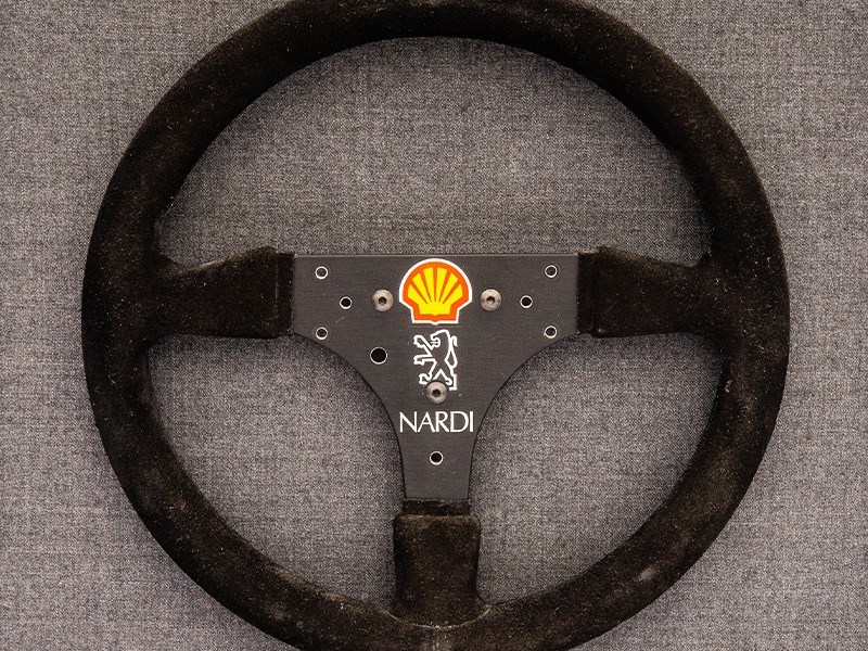 Mika Hakkinen 1994 Italian GP Steering Wheel