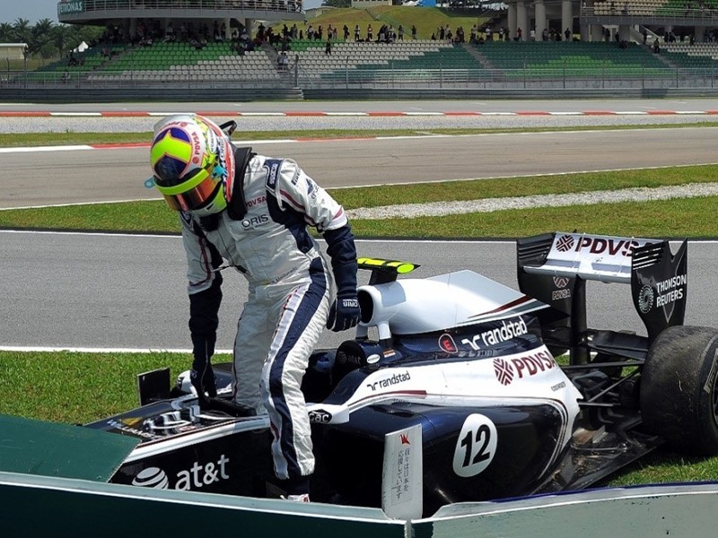 Pastor Maldonado in 2011