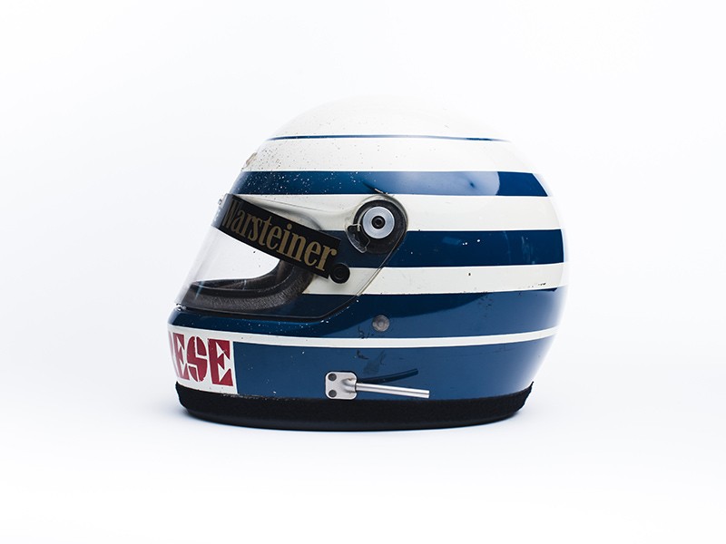 Riccardo Patrese 1980 Arrows helmet