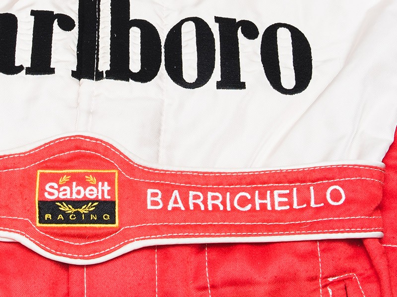Rubens Barrichello 2000 Monaco GP Overalls