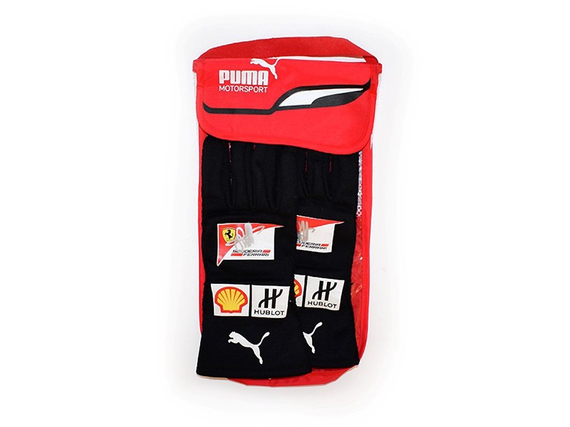 2017 Sebastian Vettel Signed Scuderia Ferrari Gloves