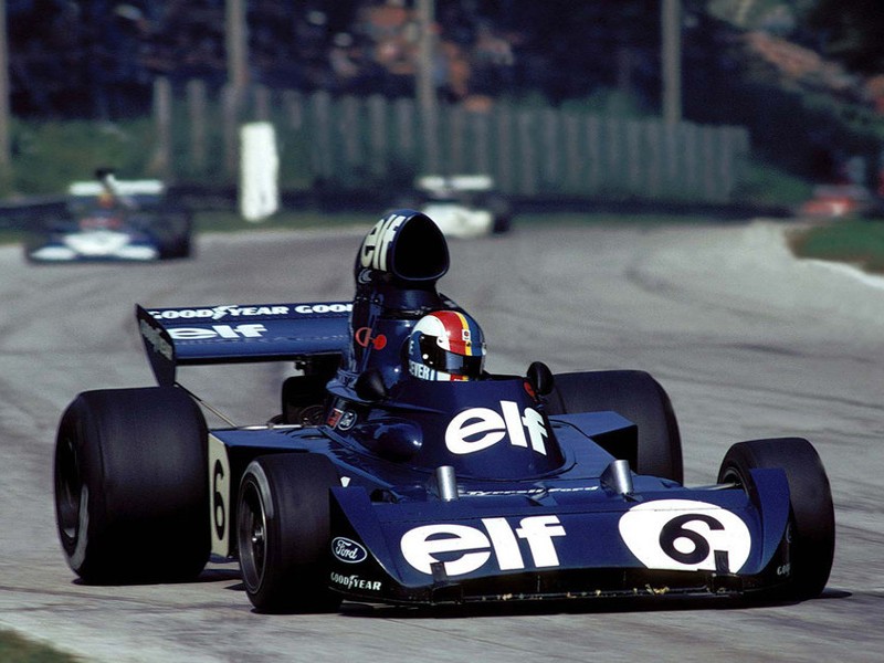 Francois Cevert in the Tyrrell 006